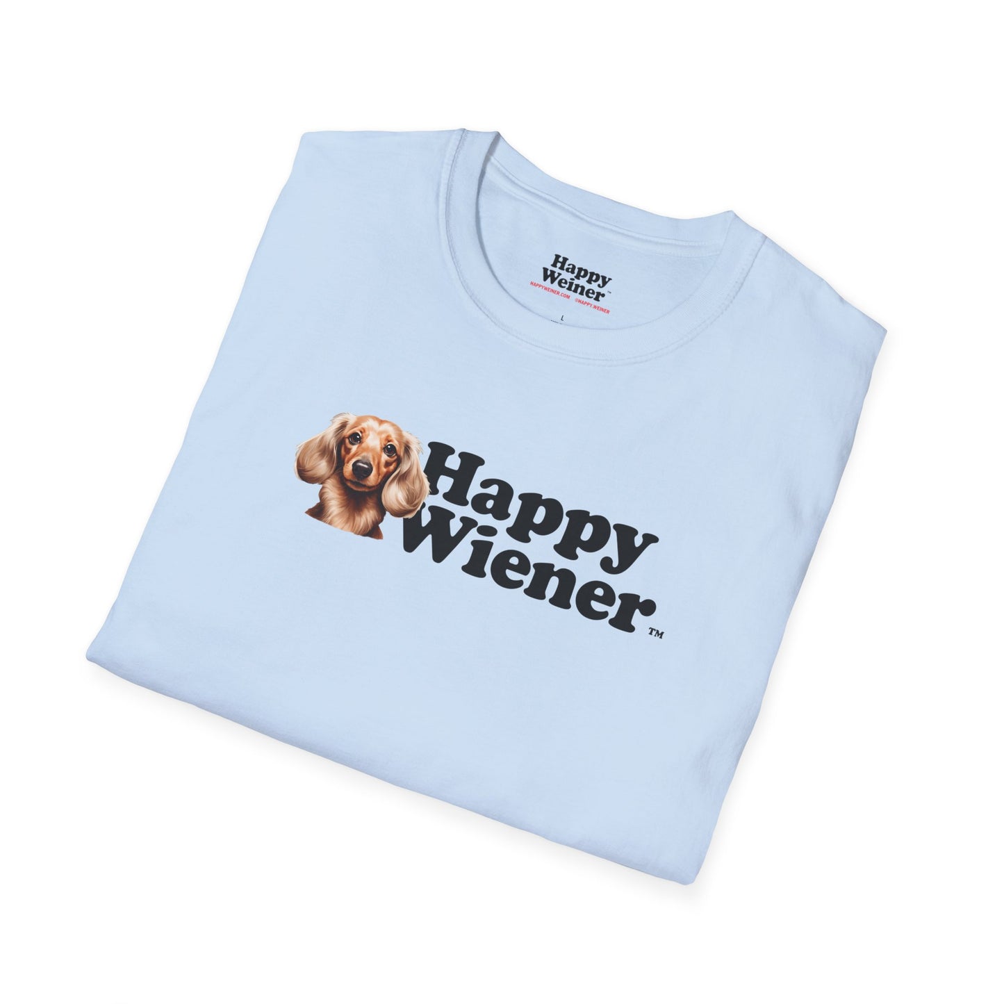 Happy Wiener™ Blonde Ween Blue Tee