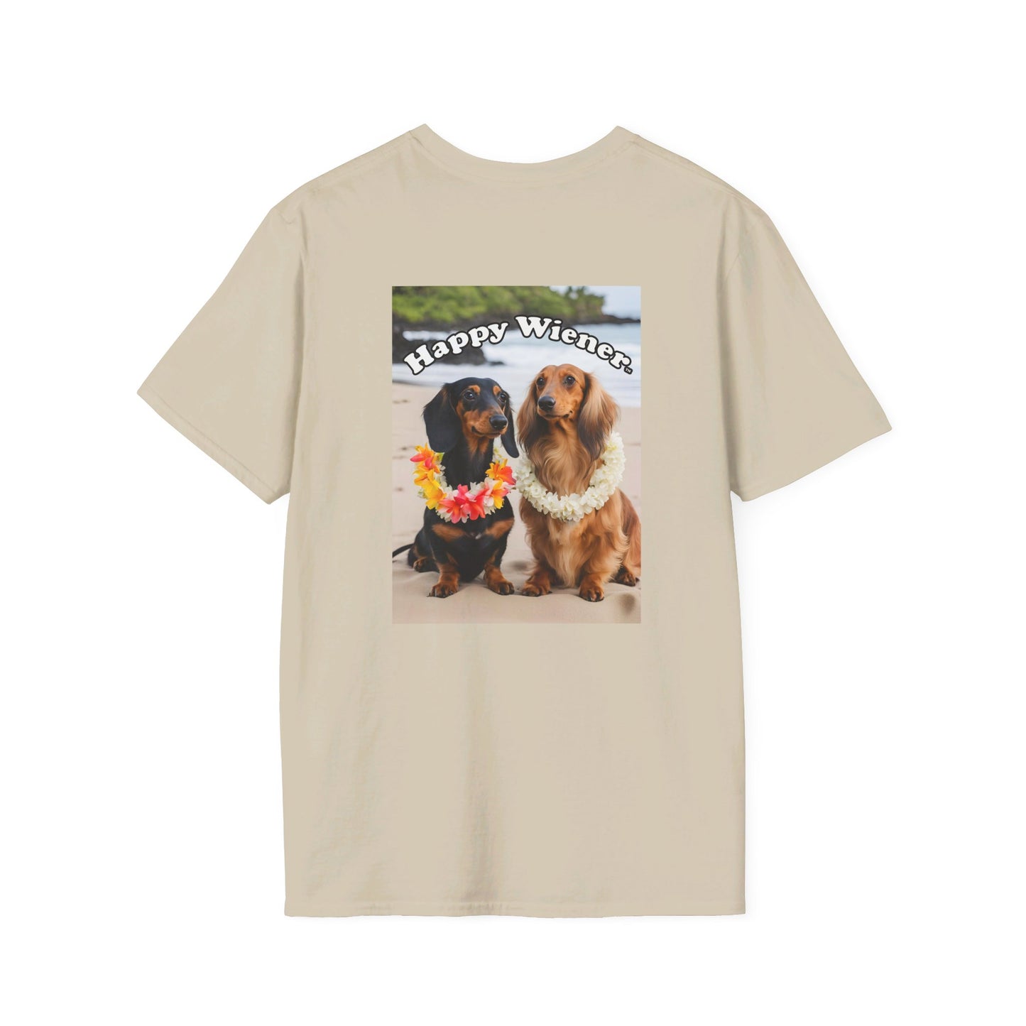 Happy Wiener™ "Relax" Blonde Weenie Tee Hawaiian Dream