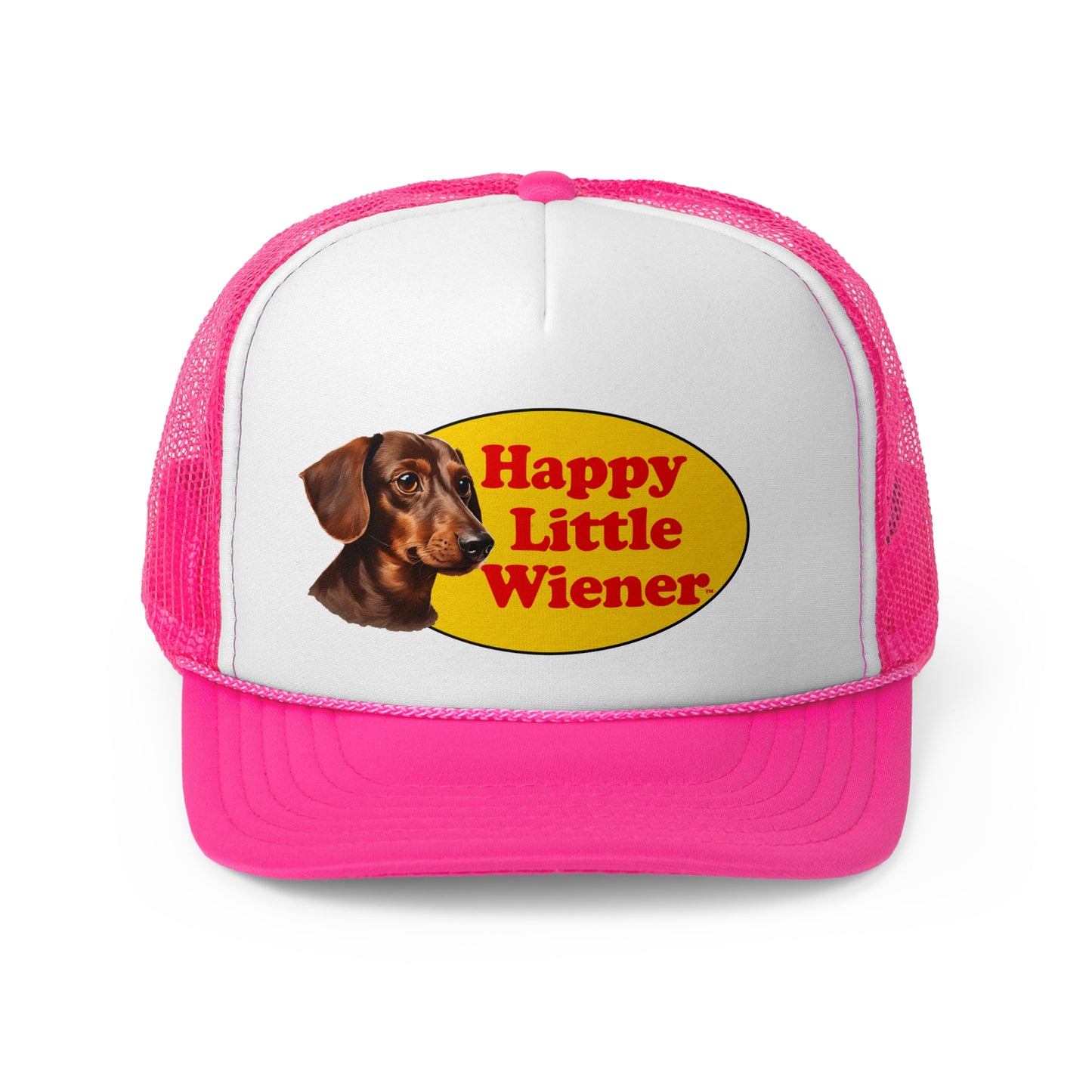 Happy Little Wiener™ Official Trucker Hat - Wiener Dog Hat