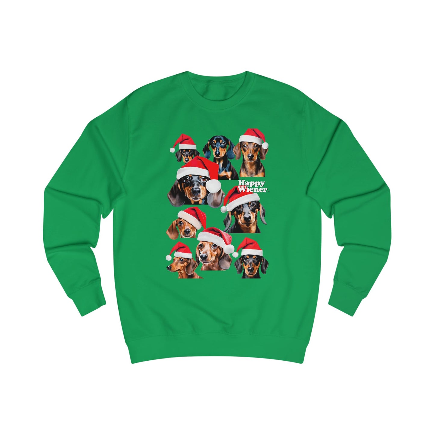 Happy Wiener™ CHRISTMAS SWEATER SANTAS