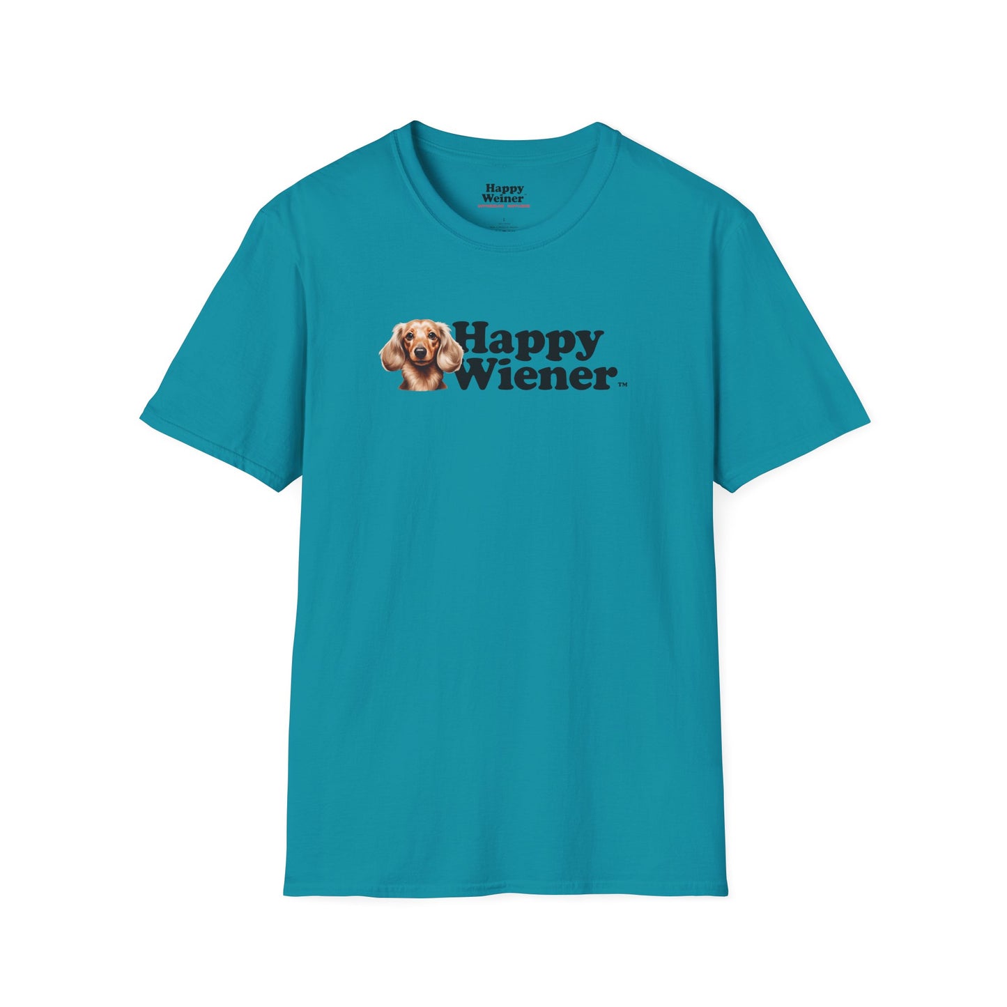 Happy Wiener™ Blonde Ween Blue Tee