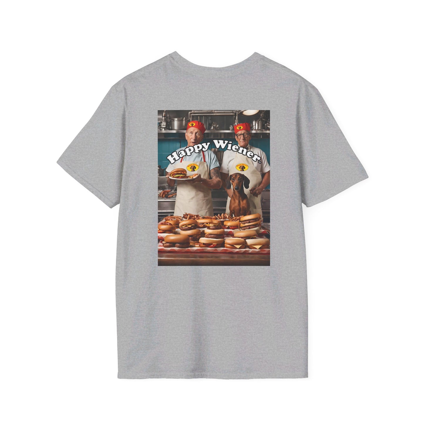 Happy Wiener™ "Burger Time" Weenie Tee