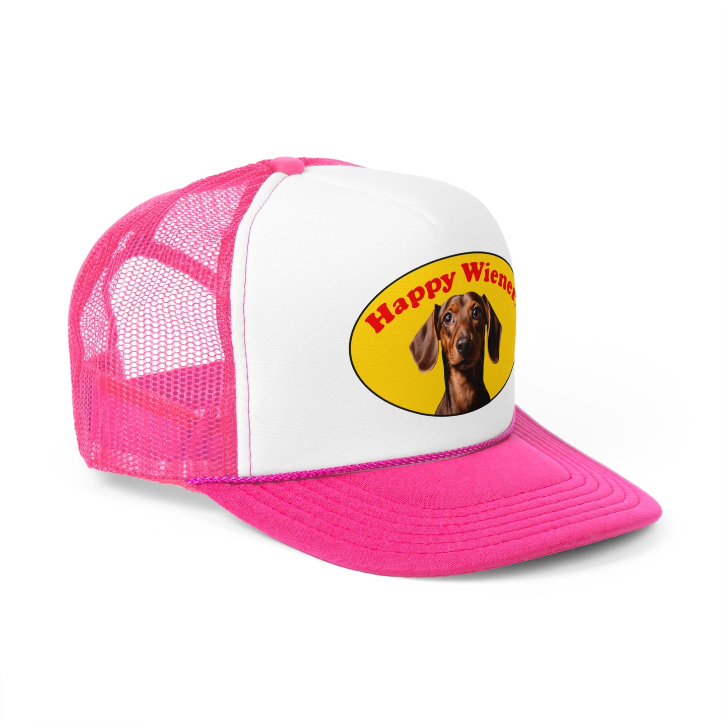 Happy Wiener™ Brown Wiener Dog Official Classic Trucker Hat