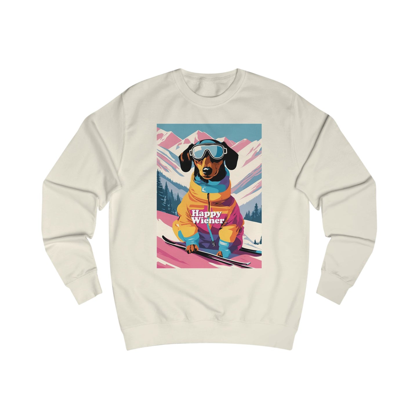 Happy Wiener™ CHRISTMAS SWEATER SKI'SONS GREETINGS