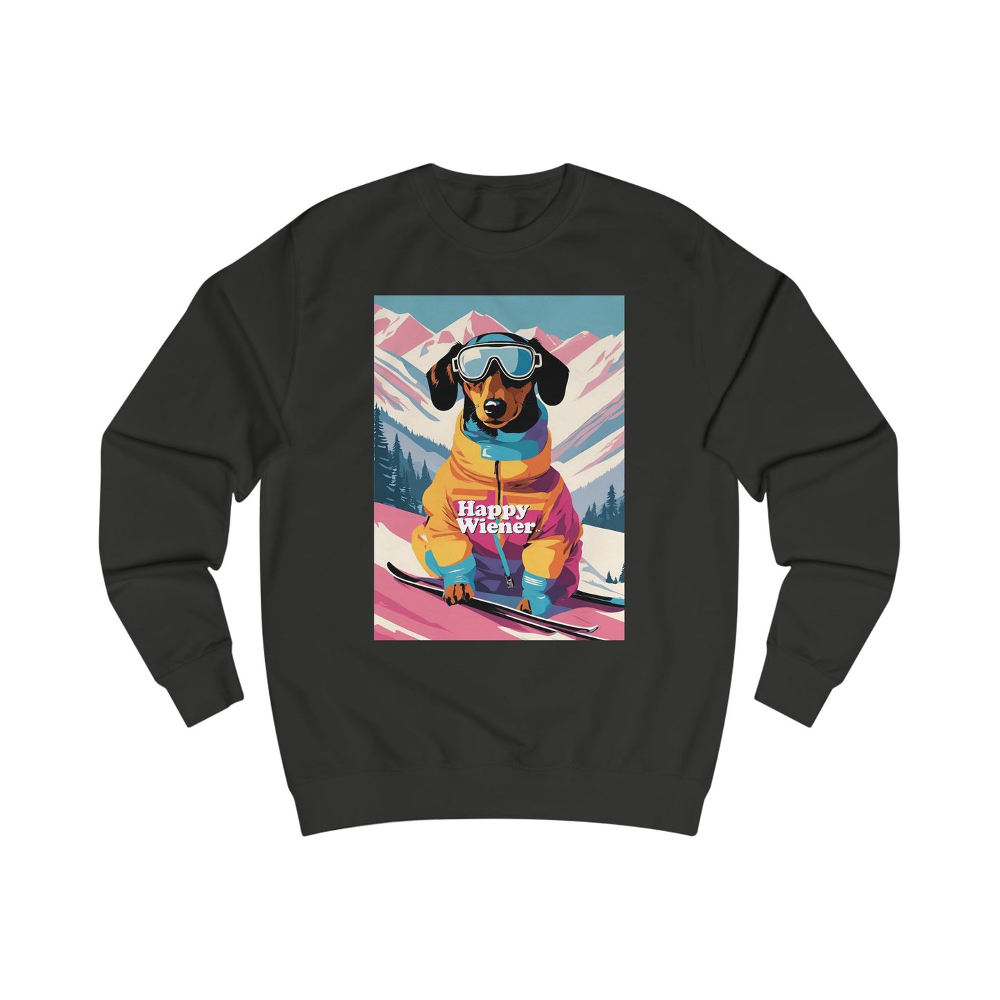 Happy Wiener™ CHRISTMAS SWEATER SKI'SONS GREETINGS