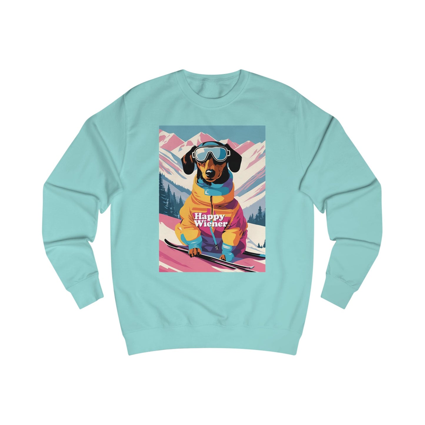 Happy Wiener™ CHRISTMAS SWEATER SKI'SONS GREETINGS