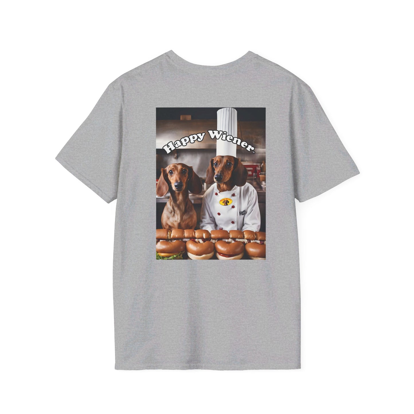 Happy Wiener™ "Restaurant" Blonde Weenie Tee