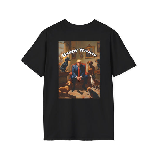 Happy Wiener™ "Commander-in-Chief" Weenie Tee