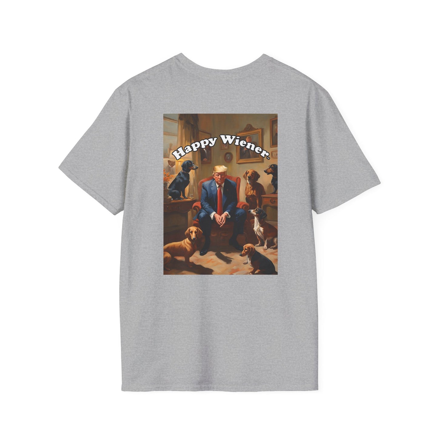 Happy Wiener™ "Commander-in-Chief" Weenie Tee