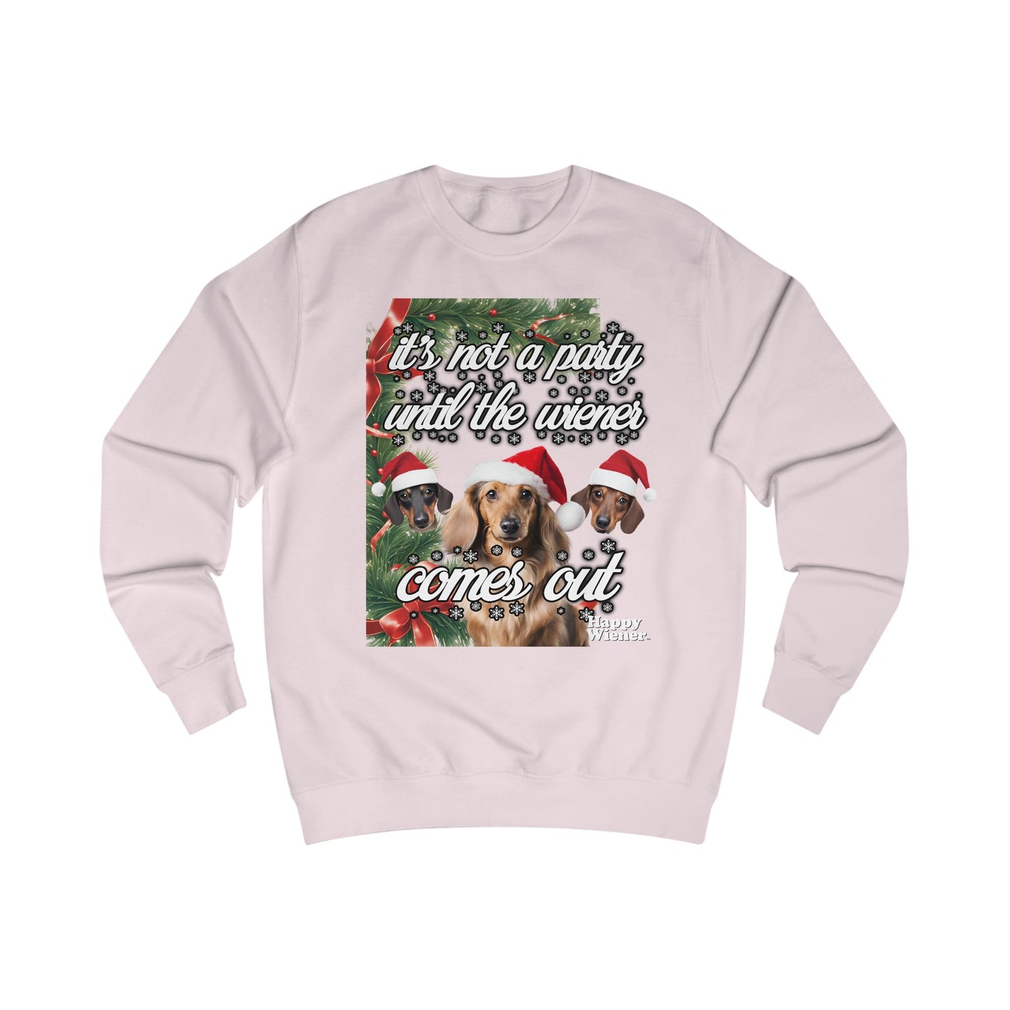 Happy Wiener™ CHRISTMAS SWEATER WIENER PARTY Alternate